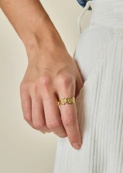 Best Sale MARIE SIXTINE BAGUE FLEURS DORÉE