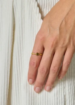 Online MARIE SIXTINE BAGUE PETIT MEDAILLON DORÉE