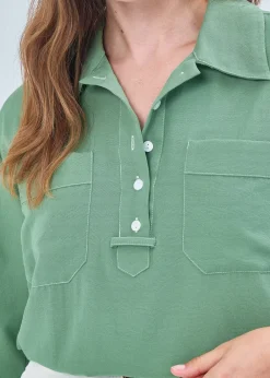 Clearance MARIE SIXTINE BLOUSE COTON NASSIMA NENUPHAR
