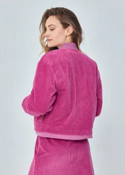 Sale MARIE SIXTINE BOMBERS VELOURS COTELE RICHA TULIPE