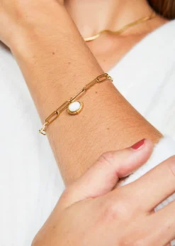 Discount MARIE SIXTINE BRACELET MEDAILLON NACRE