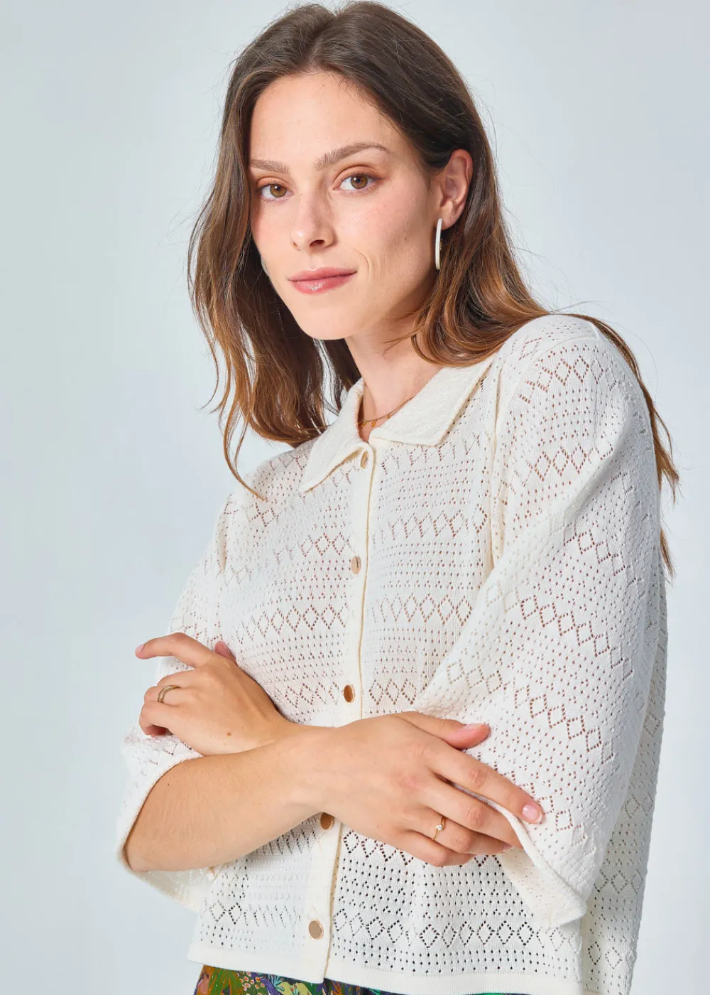 Fashion MARIE SIXTINE CARDIGAN AJOURE BASMA JASMINE