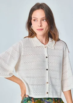 Fashion MARIE SIXTINE CARDIGAN AJOURE BASMA JASMINE