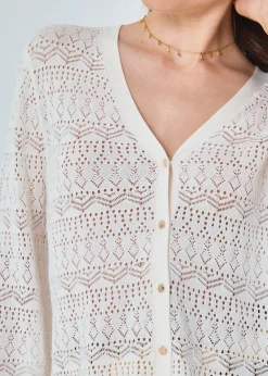 Store MARIE SIXTINE CARDIGAN AJOURE JANETO JASMINE