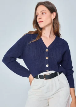 Online MARIE SIXTINE CARDIGAN COL V GUS SAILOR