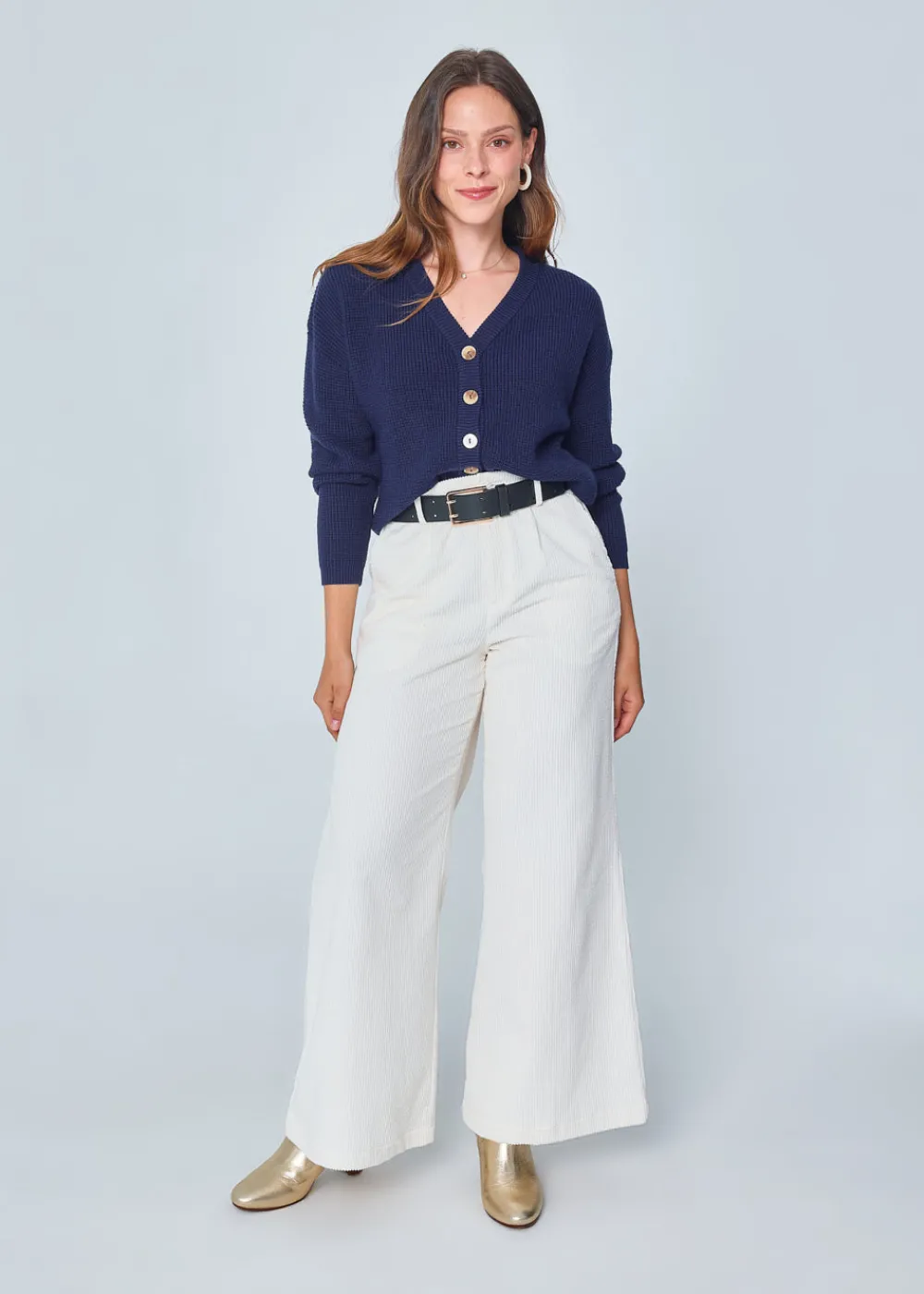 Online MARIE SIXTINE CARDIGAN COL V GUS SAILOR