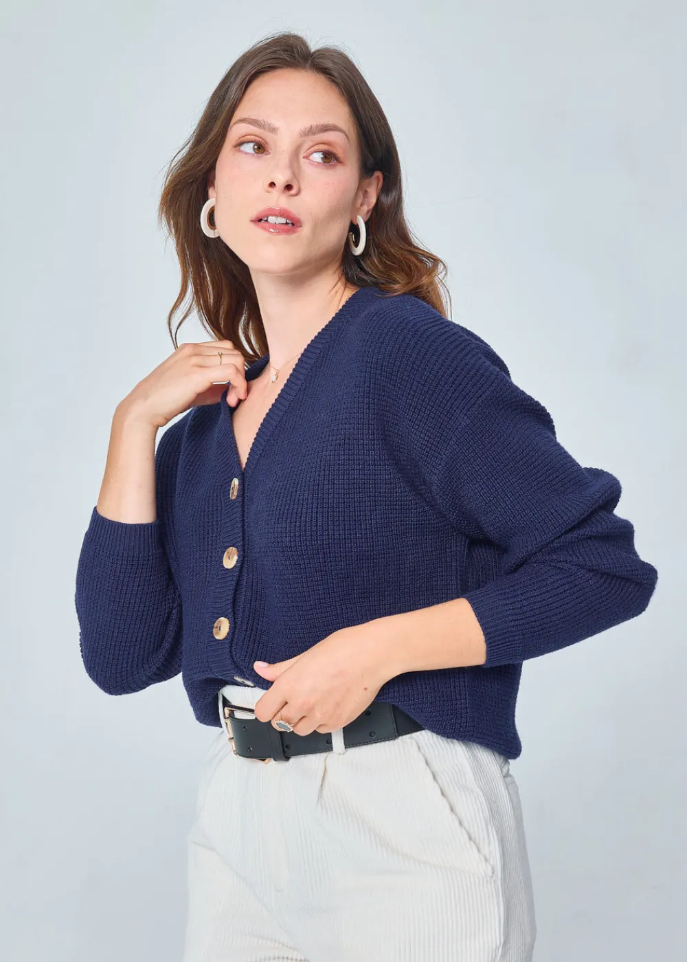 Online MARIE SIXTINE CARDIGAN COL V GUS SAILOR