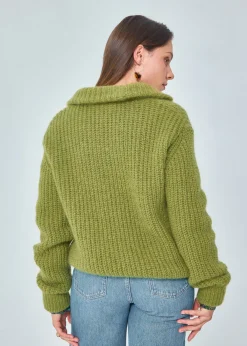 Discount MARIE SIXTINE CARDIGAN MOHAIR FELICIEN FOUGERE