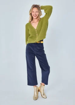 Online MARIE SIXTINE CARDIGAN SAFFY FOUGERE