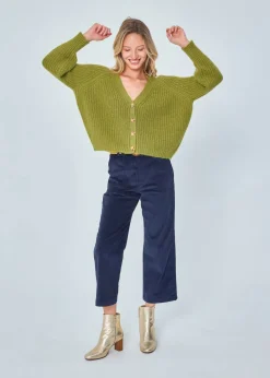 Online MARIE SIXTINE CARDIGAN SAFFY FOUGERE