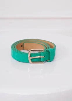 Best Sale MARIE SIXTINE Ceinture en suède ARAMIS OPALINE