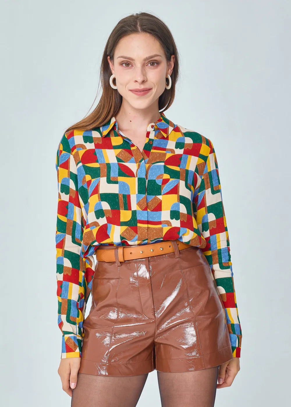 Store MARIE SIXTINE CHEMISE FLUIDE ASATI PATCHWORK