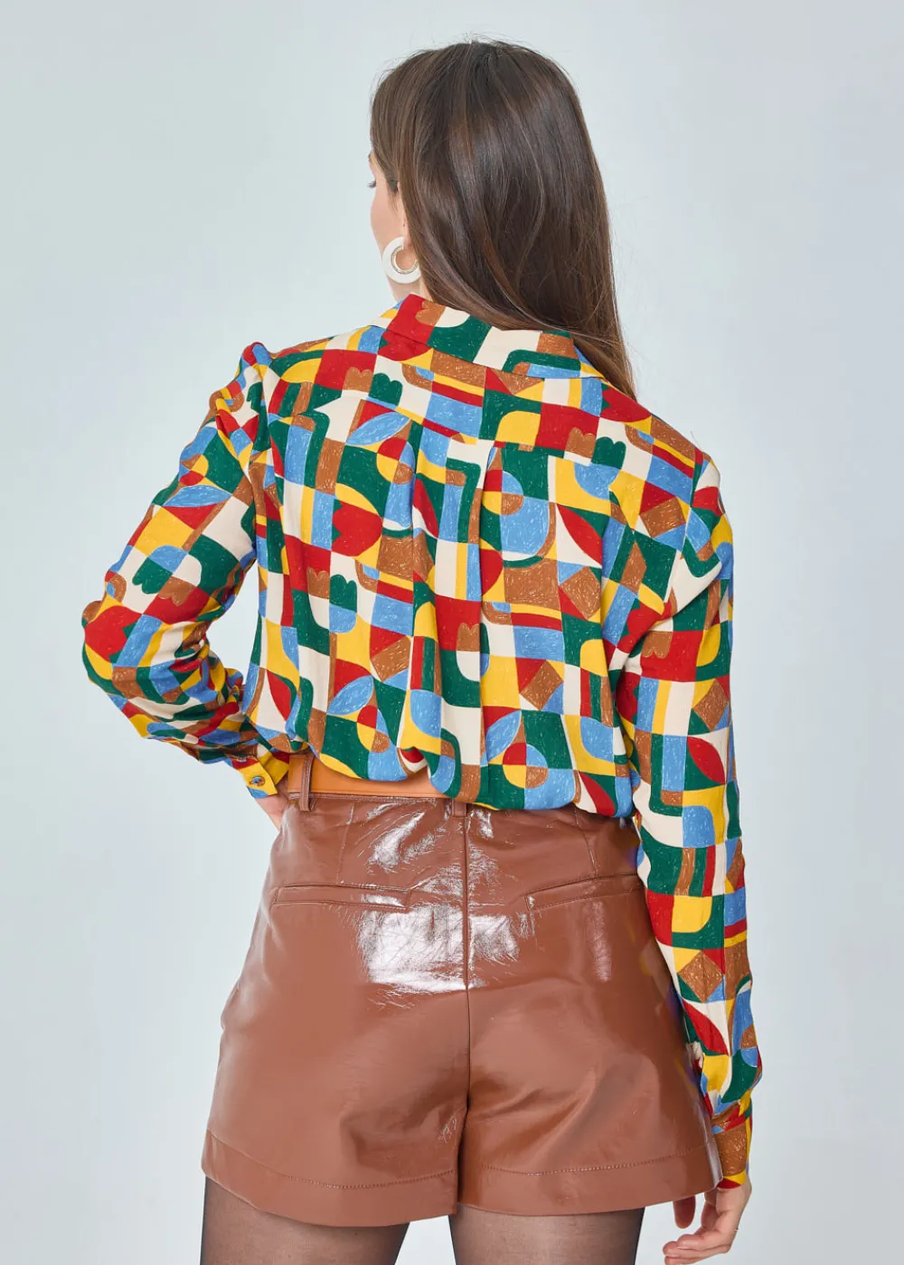 Store MARIE SIXTINE CHEMISE FLUIDE ASATI PATCHWORK