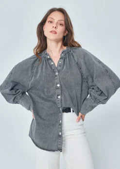 Cheap MARIE SIXTINE CHEMISE JESSY DENIMGREY