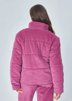 Clearance MARIE SIXTINE DOUDOUNE VELOURS COTELE JANIS TULIPE