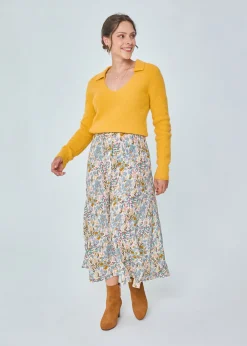 Clearance MARIE SIXTINE JUPE LONGUE SALMA BOSQUET