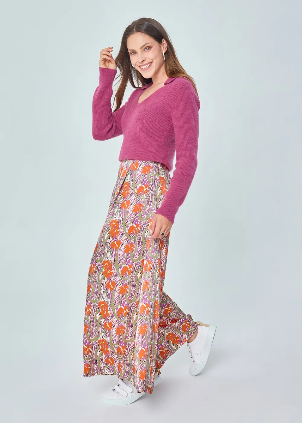 Sale MARIE SIXTINE PANTALON EVASE FRED MUCHA