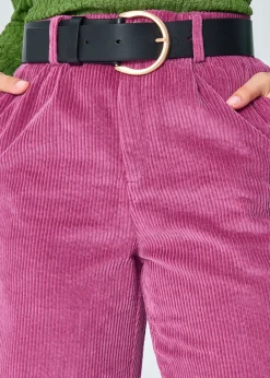 Best Sale MARIE SIXTINE PANTALON VELOURS COTELE BETHANY TULIPE