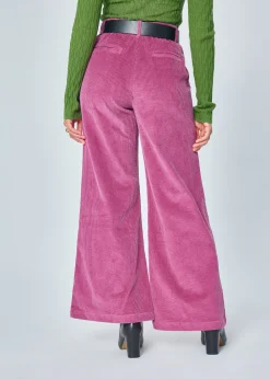 Best Sale MARIE SIXTINE PANTALON VELOURS COTELE BETHANY TULIPE