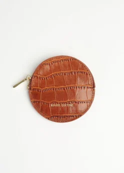 Best Sale MARIE SIXTINE PORTE-MONNAIE HAVANA CROCO_CARAMEL