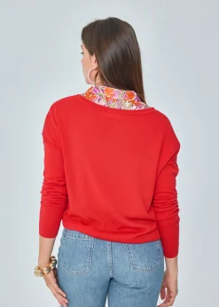 New MARIE SIXTINE PULL BLEUET FEVER
