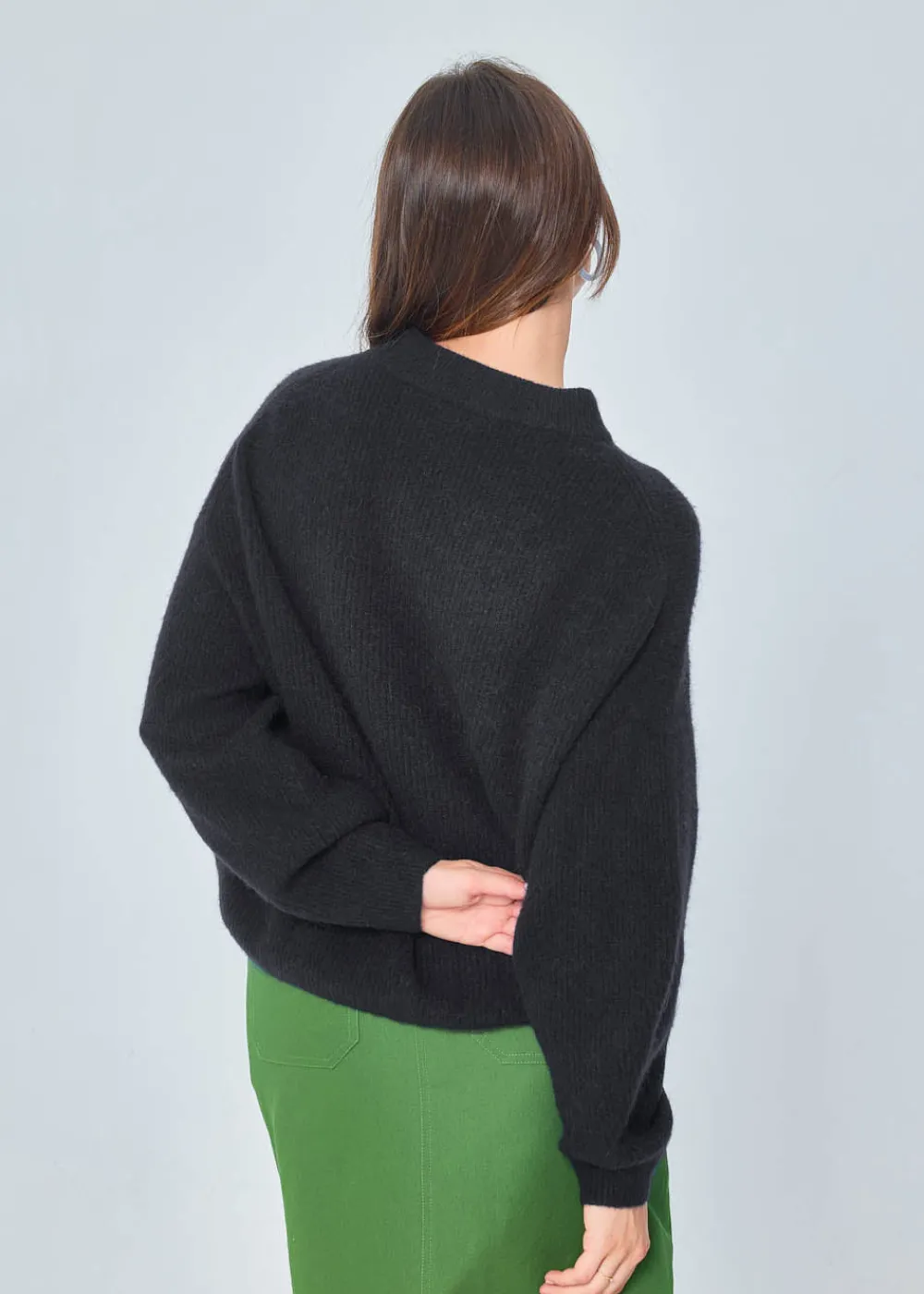 Cheap MARIE SIXTINE PULL EXTRA DOUX MOHAIR PUMPKIN CHARBON