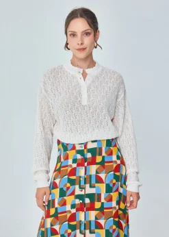 Hot MARIE SIXTINE PULL MERINOS AJOURE RANDY JASMINE