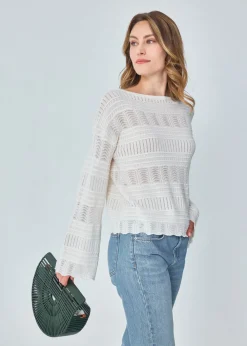 Cheap MARIE SIXTINE PULL MERINOS AJOURE VARTAN JASMINE