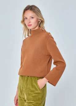 Sale MARIE SIXTINE PULL PAULIN PECAN