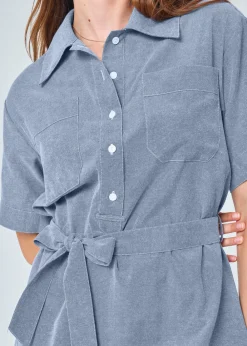Discount MARIE SIXTINE ROBE COURTE COTON WINA