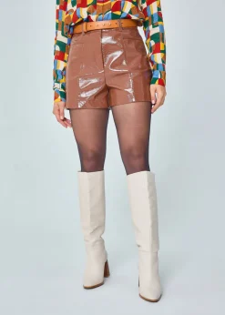Cheap MARIE SIXTINE SHORT PRISCILO PECAN