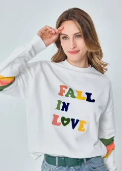 Best MARIE SIXTINE SWEAT FLOQUE HUGUETTE FALL