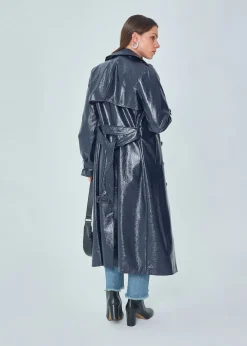 Best Sale MARIE SIXTINE TRENCH VINYLE REMIETTE SAILOR