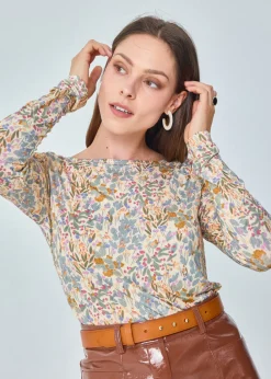 Store MARIE SIXTINE T-SHIRT COL BATEAU KENZO BOSQUET