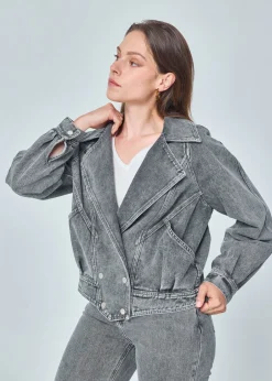 Best Sale MARIE SIXTINE VESTE CAMILO DENIMGREY