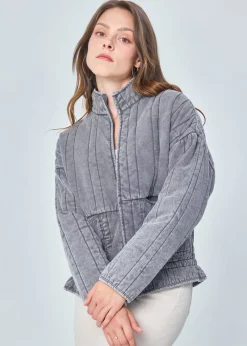 Clearance MARIE SIXTINE VESTE DEMETER DENIMGREY
