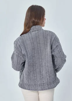 Clearance MARIE SIXTINE VESTE DEMETER DENIMGREY